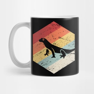 Retro Vintage Lizard Salamander Icon Mug